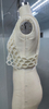 Exquisite Pearl-Embroidered Crochet Crop Top HANDMADE