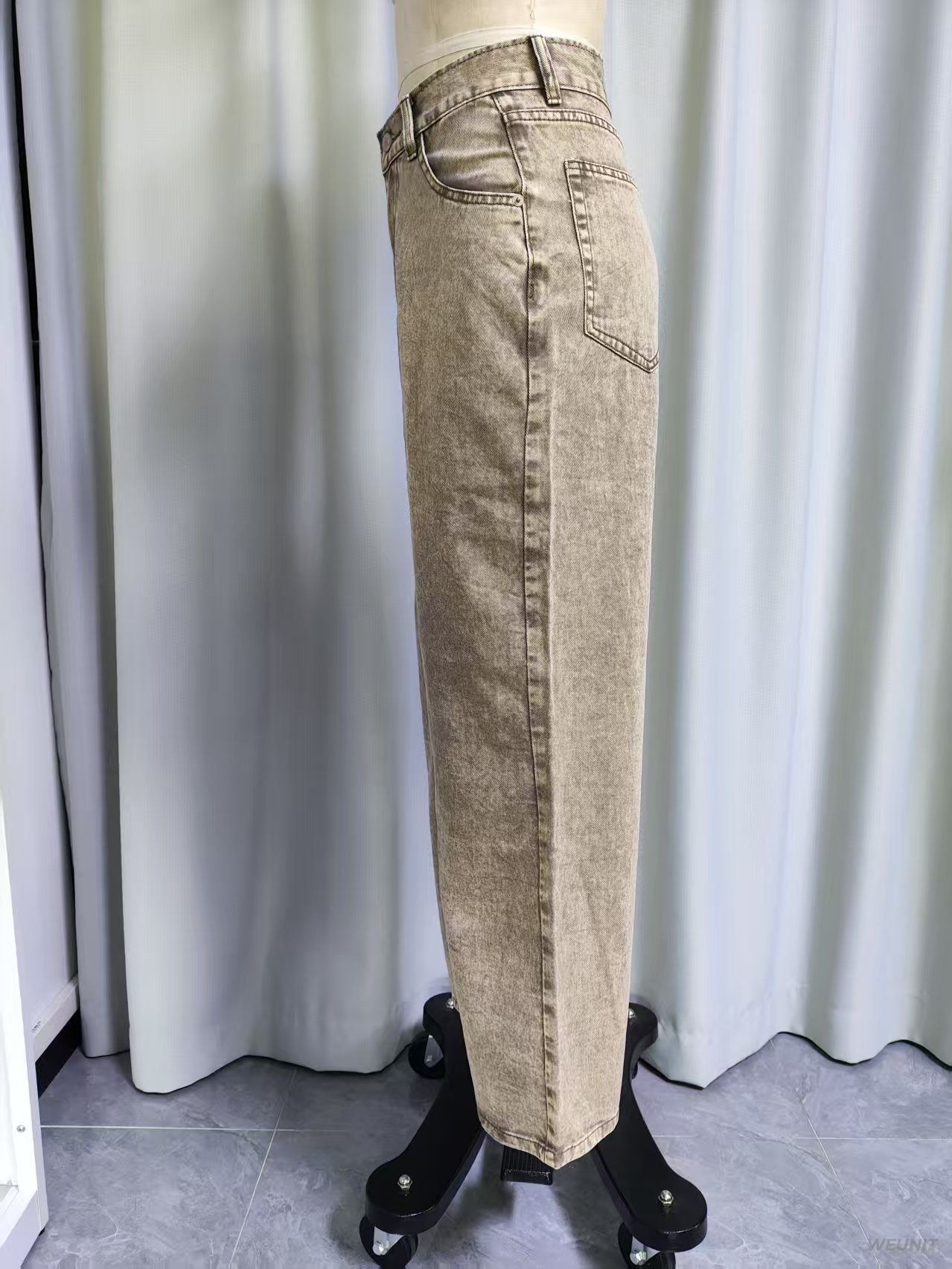 Vintage - Style Wide -Leg Denim Jeans