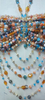 Colorful Beaded Body Chain Crop Top