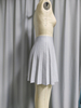 Sparkling Pleated Mini Skirt for Women