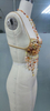 Colorful Beaded Body Chain Crop Top
