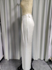 High-Waisted Ivory Wide-Leg Trousers for Women