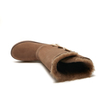 Women's Triple-Button Furry Tall UGG-style DK.KAHKI Boots 