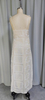 Vintage-inspired Sheer Lace Maxi Slip Dress with Floral Embroidery