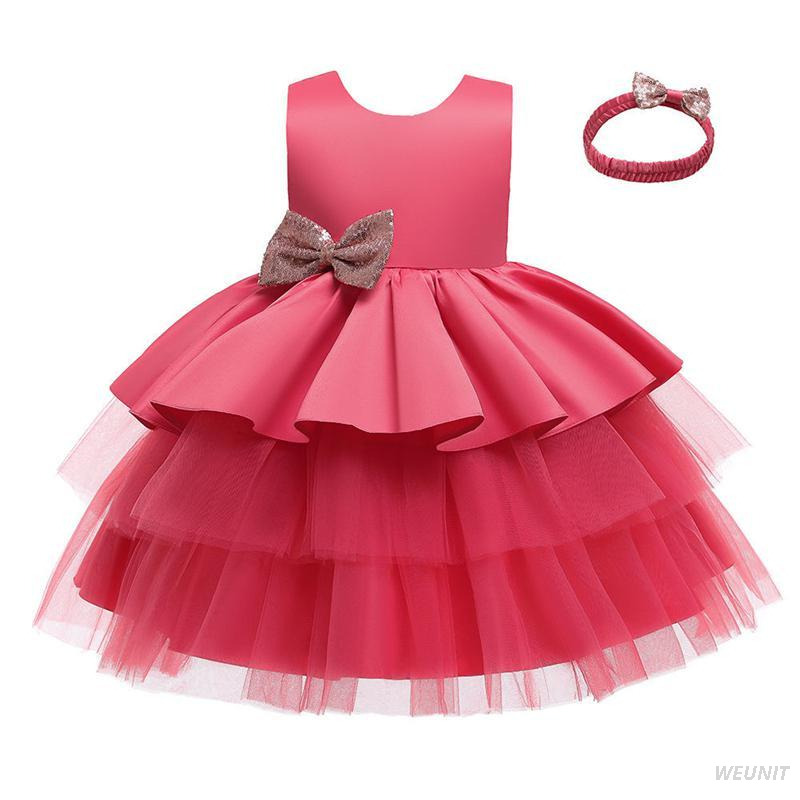 Green Satin Flower Girl Dress with Gold Bow-Back Elegance